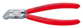 KNIPEX 72 11 160 Kunststoff-Seitenschneider poliert 160mm