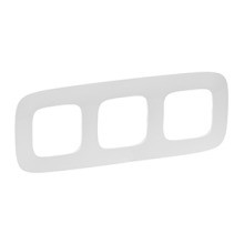 LEGRAND 754303 V.All 3Fach Rahmen Ultraweiss