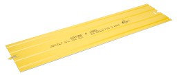 DIETZEL KPL 120/10/SLER INL001 KABEL Kabelabdeckplatte, gelb, ''Achtung Kabel"