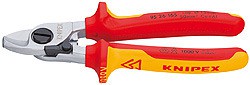 KNIPEX 95 26 165 Kabelschere mit Oeffnungsfeder