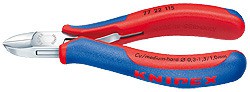 KNIPEX 77 22 115 SB Elektronik-Seitenschn. spiegelp.115mm