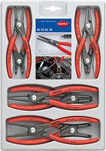 KNIPEX 00 20 04 SB Praezesions-Sicherungsringzangen-Set