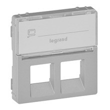 LEGRAND 755482 Vlife Abd. Rj11/Rj45 Bf 2F Al