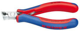 KNIPEX 62 12 120 Elektronik-Schraegschneider poliert 120m