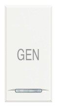 BTICINO HD4915AC Wippe 1mod GEN Weiss