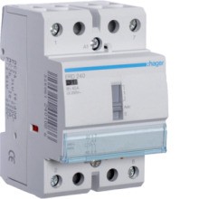 HAGER ERD240 Schütz 40A, 2S, 24V mit Handschaltung