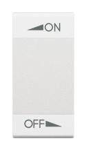 BTICINO N4911AIN Wippe Laut/Leise 1m WEISS