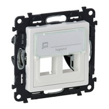 LEGRAND 755390 Vlife Adapter Keystone 2F Uw