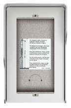 BTICINO 350621 AP-KASTEN 2 MODULE ALLMETAL