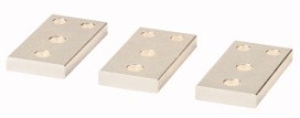EATON enthält Teile für eine Schalterseite oben oder unten für 3- bzw. 4-polige Schalter. Isolati