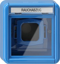GIRA 020730 Abdeckung Glasscheibe BSF WG AP blau