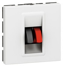 LEGRAND 078751 MSC Lautspr.-dose 1f. 2mod weiss