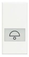 BTICINO HD4921LD Symbolwippe Glocke white