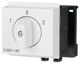 EATON Z-DSU1-102 Drehschalter f. Reiheneinbau 1pol.UM 1-0-2