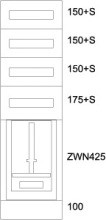 EATON BPZ-MES-WN-400/12-1Z Zaehlerverteiler-Montageeinsatz Wien