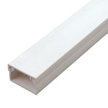 DIETZEL MIK 16/40/2 WS 2/15 Minikanal, Ober-u.Unterteil zweiz.PVC, ws, H16, B40, L2000mm