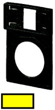 EATON Q25TGE-05 Einlegeschild m. Traegerpl. Q25