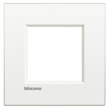 BTICINO LNC4802BN LL-Air Rahmen Pure White 2-Mod