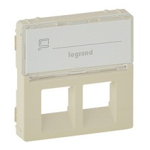 LEGRAND 755481 Vlife Abd. Rj11/Rj45 Bf 2F MW