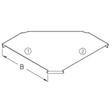 DIETZEL RBD 50S Rinnen-Bogen-Deckel svz. B=0,5m