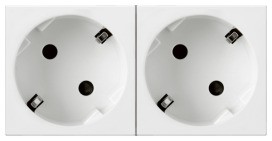 LEGRAND 077252 MSC SSDO 2-fach 45G SL weiss