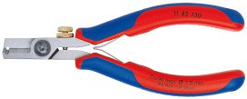 KNIPEX 11 82 130 Elektronik-Abisolierschere 130mm