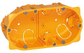 LEGRAND 080042 Batibox HW-Dose 2-fach T=40mm