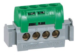 LEGRAND 004830 Lexic Erdungsklemmen 1/4