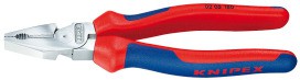 KNIPEX 02 05 200 Kraft-Kombizange verchromt 200mm