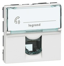 LEGRAND 078730 MSC Tel.dose 1f. RJ11 1mod ws