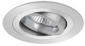 BRUMBERG 0069.25 NV-Einbaustrahler GX5,3/50W alumatt