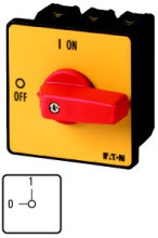 EATON P3-100/E-RT NOT-AUS-Schalter Einbau