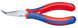 KNIPEX 35 82 145 Elektronik-Greifzange spiegelpol.145mm