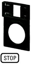 EATON Q25TS-110 Einlegeschild m. Traegerpl. Q25
