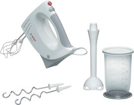 BOSCH BSHG CP MFQ3540 Handmixer 450W,Kunststofffuß,Mixb.,ws