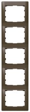 LEGRAND 771209 Rahmen 5-Fach Galea Vert.Db