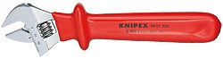 KNIPEX 98 07 250 Rollgabelschlüssel verstellbar 250mm