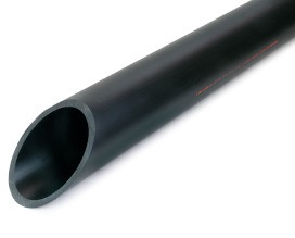 DIETZEL KSXS 90(3'') SW 6M PVC-freies Kabelschutzrohr inStangen, schwarz