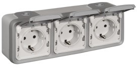 LEGRAND 069743 FRAP SSDO 3-Fach Horiz. Gr