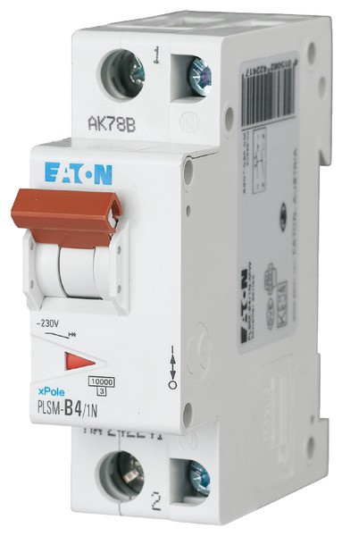 EATON LS-Schalter 4A/1pol+N/C