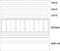 EATON BPZ-MES-KN-1200/12-5Z Zaehlerverteiler-Montageeinsatz K