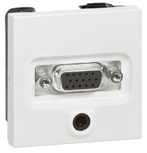 LEGRAND 078774 MSC HD 15 + Jack 3,5mm 2mod SK