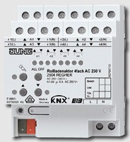 JUNG 2504REGHER KNX Rolladenaktor 4-fach AC 230 V