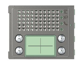 BTICINO 351185 FRONTBL LAUTSP LED 4RT-D ROBUR