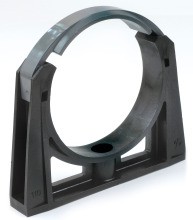DIETZEL KSK 140 SW Kabelschutzklemmschelle mit Haltebügel, 140, schwarz