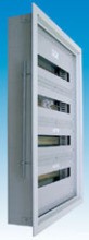 MEHLER UFM-2B Installations-Flachvert. UP, 4x22TE,B550xH740xT110mm