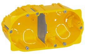 LEGRAND 080052 Batibox HW-Dose 2-fach T=50mm