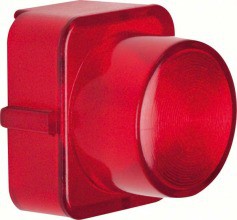 BERKER 1222 Haube Rot f.Glas-Serie