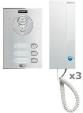 FERMAX F4863 CITY KIT, Drei-Familienhaus-Set Türst. U