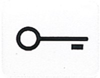 JUNG 33LWW Taster-Symbol Licht